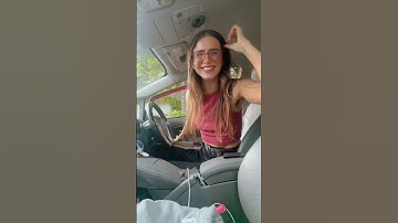 Smelling car with my cute fart credit:lillyvig6 #shorts #gassy #girlfarts