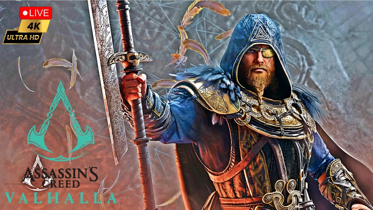 Assassin’s Creed Valhalla Live Stream – Viking Raids & Epic Norse Adventures!🎮🗡️Part-10