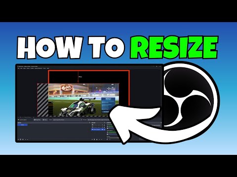 How To Adjust/Resize Screen Size in OBS Studio | Fix Screen Size OBS Studio‼️Quick Solution‼️