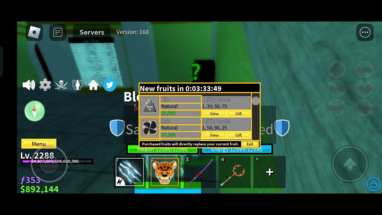 LEGENDARY STOCK ON BLOXFRUIT😱 - YouTube