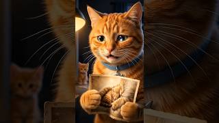 A forgotten memory changed everything 😿 #shorts #cat #ai