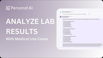Personal AI MODEL-3 | Medical Use Case With Lab Results