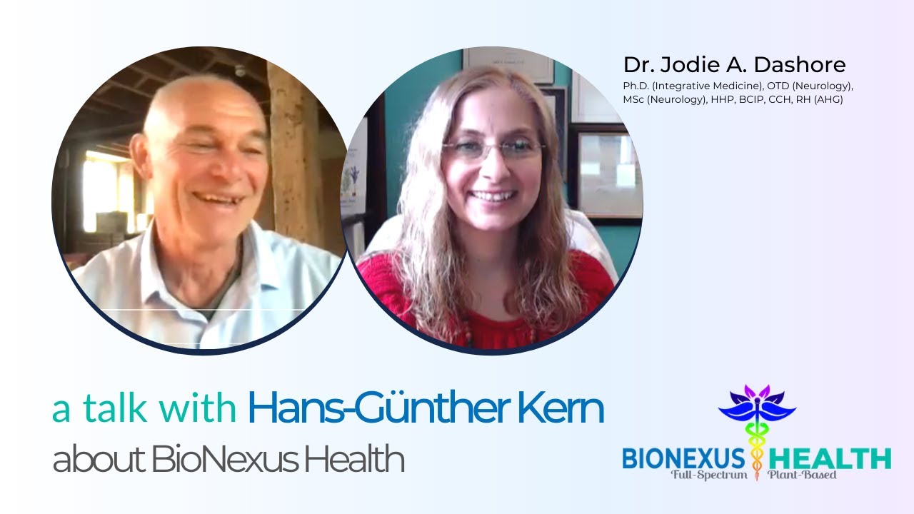 Dr. Jodie A. Dashore & Hans-Günther Kern talk about BioNexus Health Clinic, BioNexus Herbals & more
