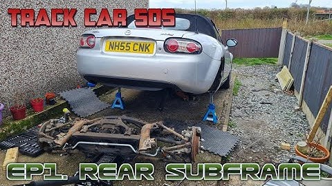 Track Car SOS | ep1 | Rear Subframe Removal