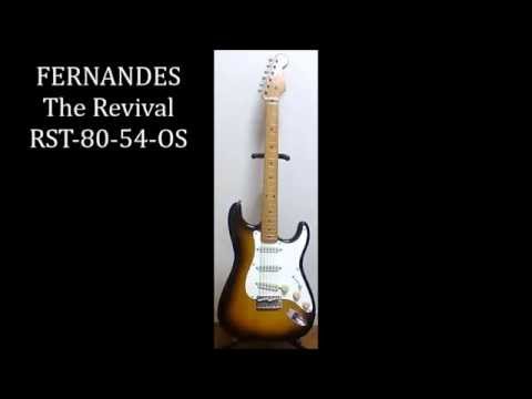 FERNANDES The Revival RST-80-54-OS 1981 ANTIQUITY - YouTube