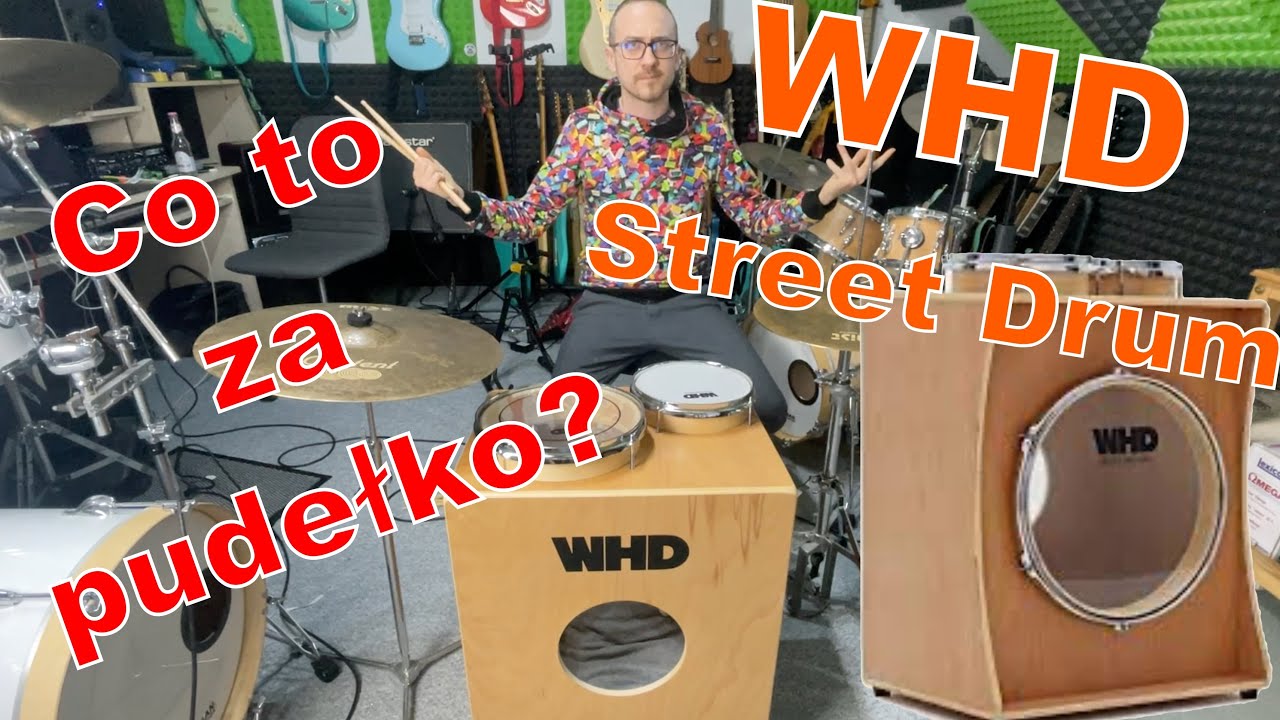 WHD Street Drum Jedno pudło zamiast całej perkusji?? YouTube