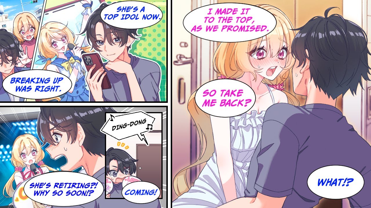[Manga Dub] I broke up with my idol girlfriend for her career, but...