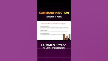 How Hackers Get Remote Code Execution (Command Injection) #shorts #hackervlog #cybersecurity