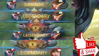 SAVAGE GAMEPLAY- ALUCARD👍 MOBILE LEGENDS ❤️