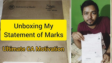 💥Unboxing My CA final marksheet 👨‍🎓| CA Motivational Video | CA Shanu Sharma