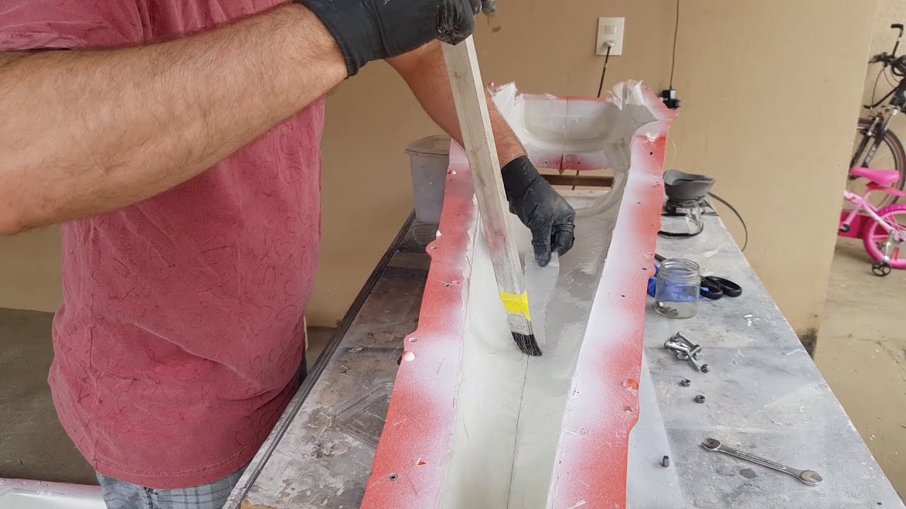 Como emendar uma fuselagem de fibra