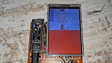 VIDEO PLAYER STM32 ILI9486 8 BIT SD DMA tjpgd avi