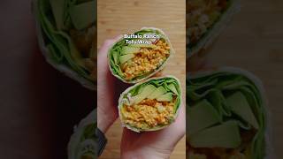 Buffalo Ranch Tofu Wraps - my latest lunch obsession 🌶️