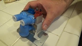 DIY How to Replace GE Refrigerator Water Valves