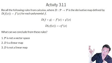 202.A1 The Derivative is a Linear Transformation