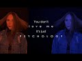 Psychology official lyric  alyssa trahan