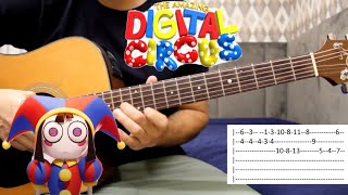 The Amazing Digital Circus (Circo Digital) - Main Theme Aula Solo Violão (Tutorial)