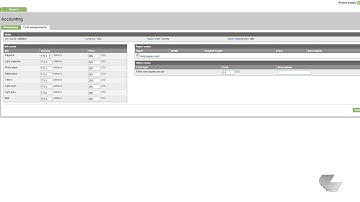 HP Embedded Web Server - Accounting Feature