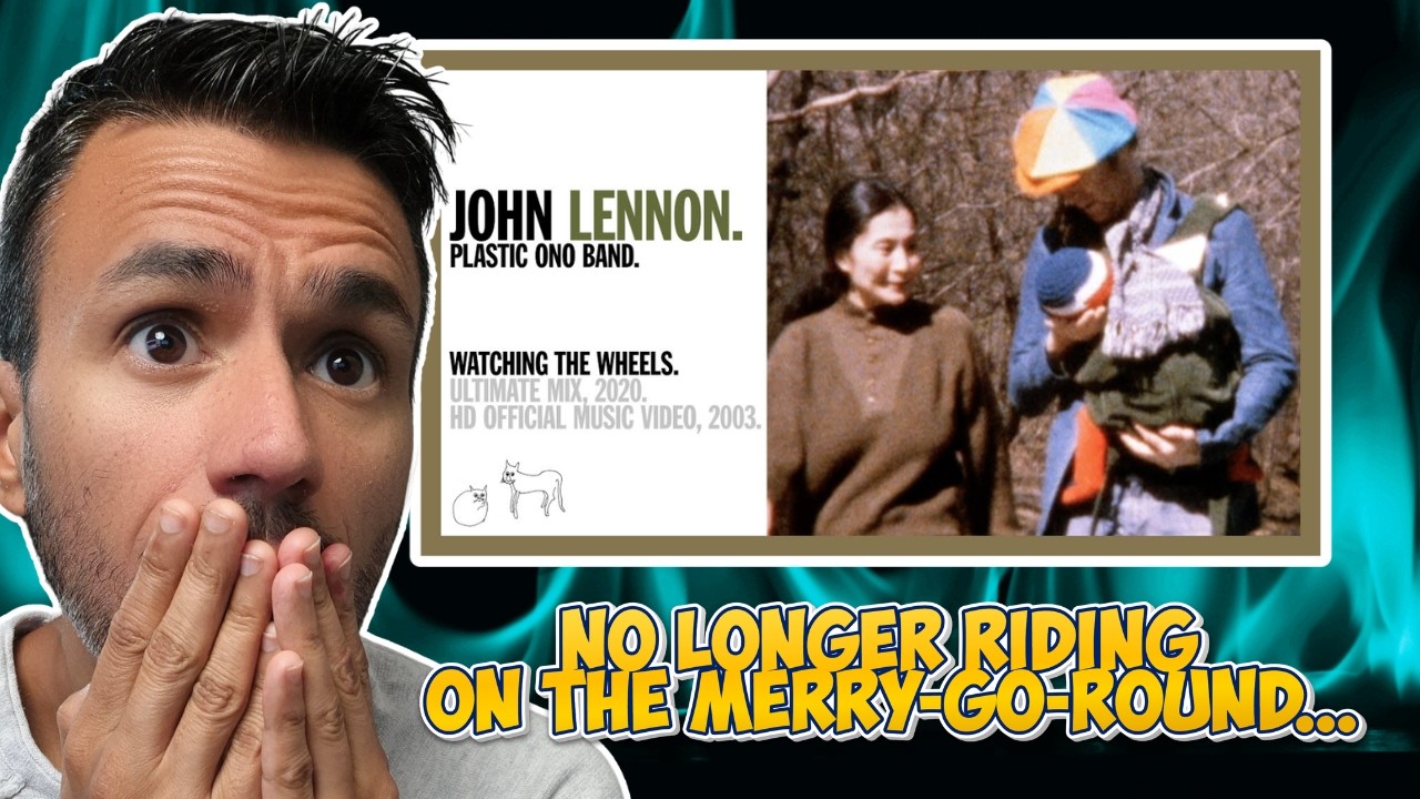 John Lennon - Watching The Wheels | REACTION | First Time Hearing It