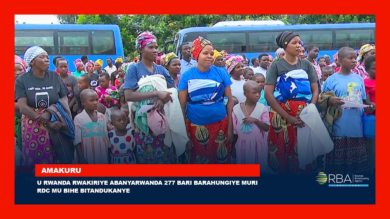 Руанда приняла 277 руандийцев, бежавших в ДРК в разное время.