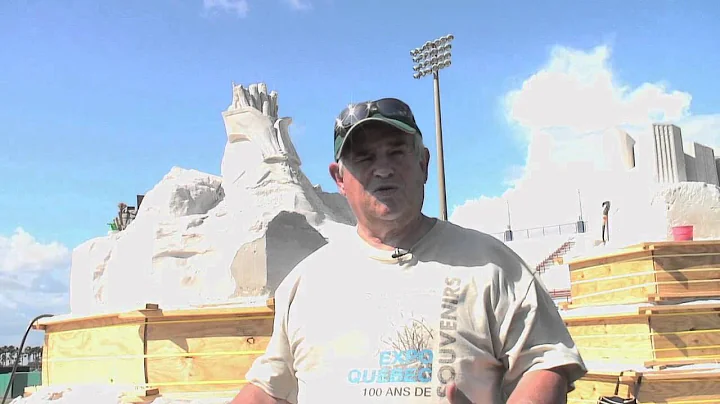 Art of Sand 2011: Sculptor Michel Lepire