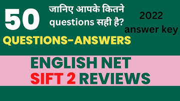 Detailed Review of UGC NET English Paper | Shift II: October 13, 2022 | Complete Paper Analysis