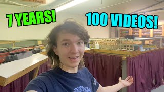Celebrating 100 Videos and my Layout's 7th Anniversary! Layout update #10 (running session!)