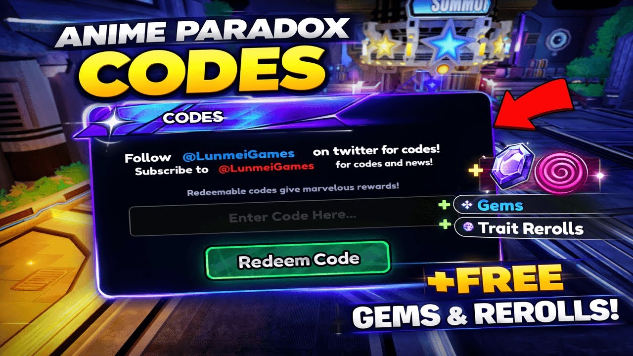 Коды Парадокса из аниме (2026) | Roblox
