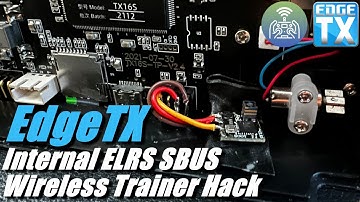 EdgeTX SBUS Wireless Trainer with ExpressLRS