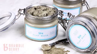 AnneMarie Makes Sea Clay Face Masks | Bramble Berry