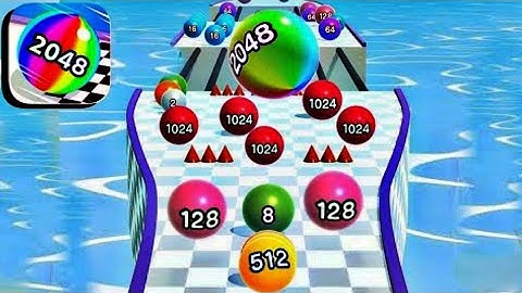 Ball Run 2048 Levels Mobile Gameplay Walkthrough Android IOs Alltrailer Relaxing Video BR2LMG54T