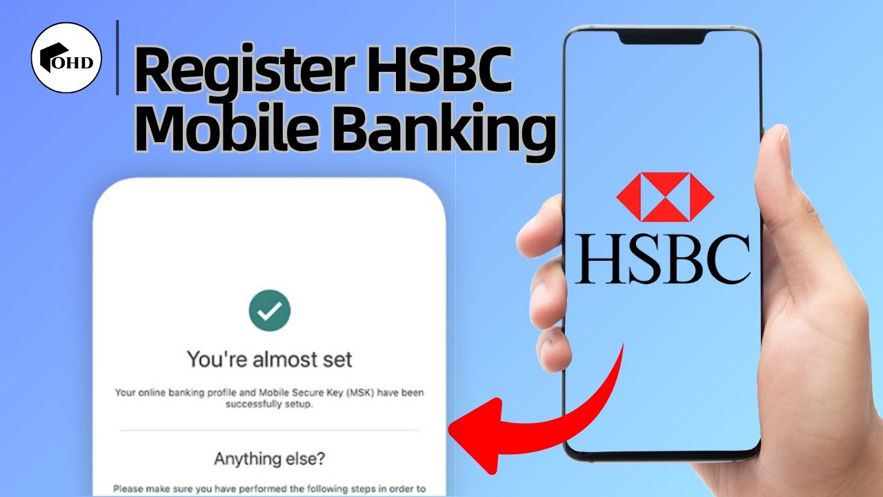 How To Register HSBC Mobile Banking App | HSBC Banking Online (2025 ...
