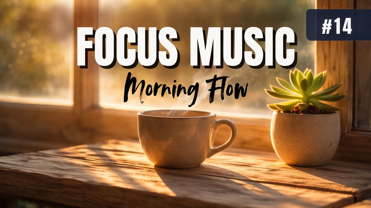 Stillness Session #14  Morning Flow Focus Music – 1 Hour
