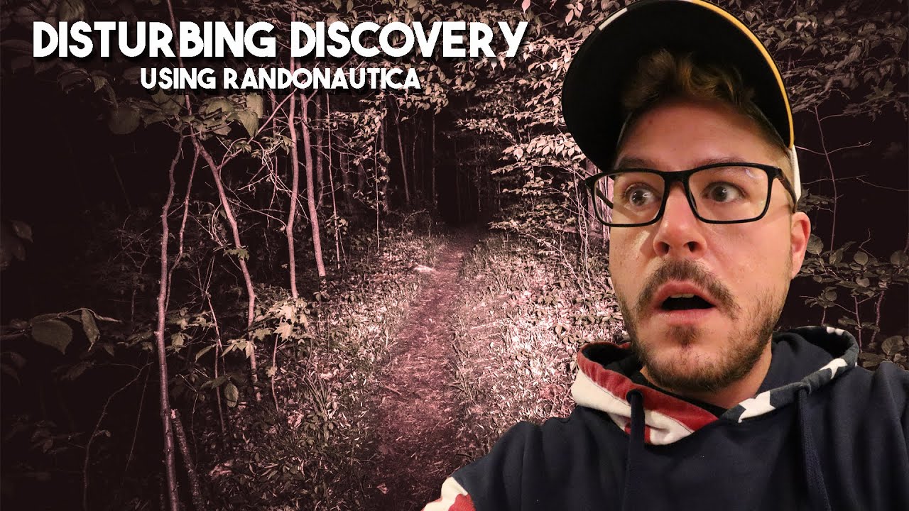 DISTURBING DISCOVERY IN THE WOODS ALONE USING RANDONAUTICA **VERY SCARY