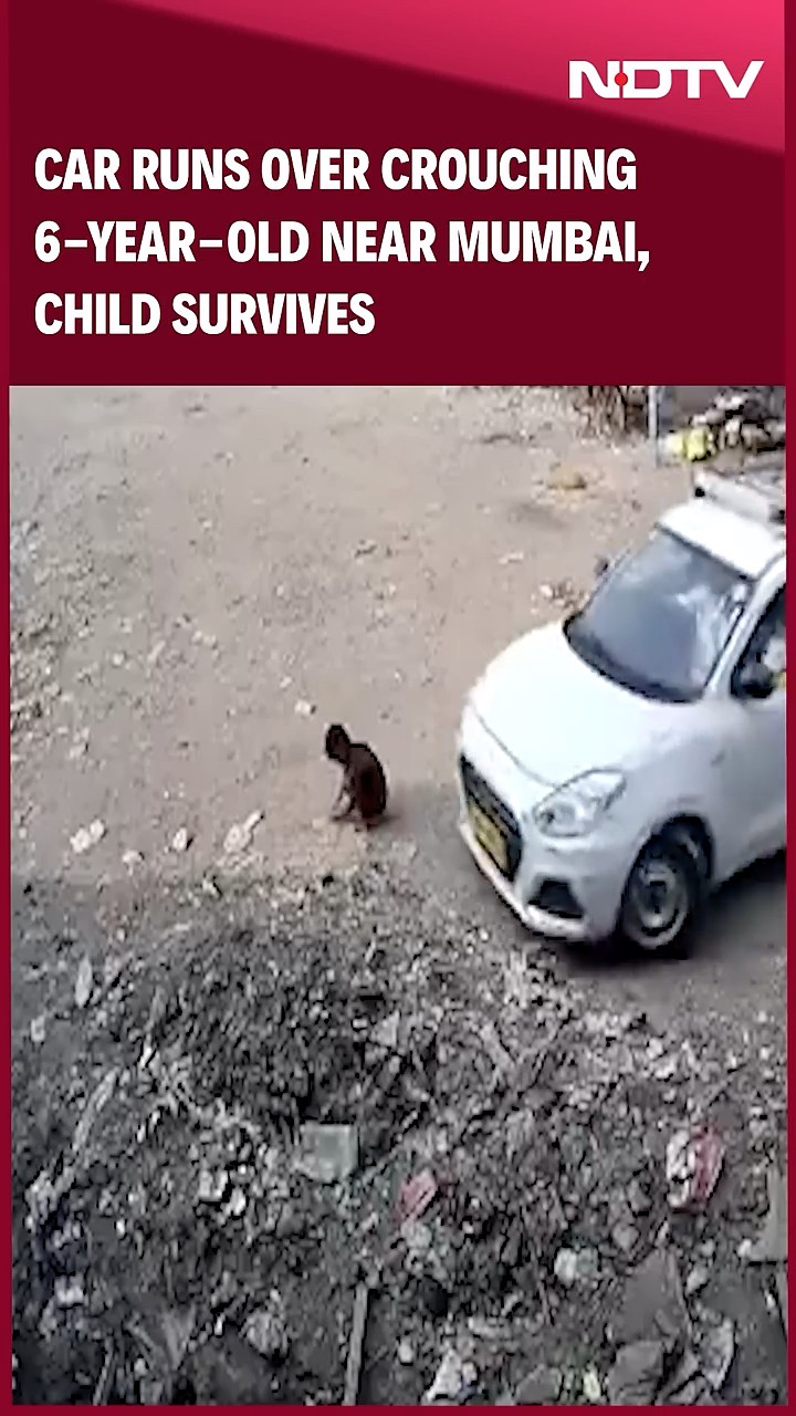 Mumbai News | Car Runs Over Crouching 6-Year-Old Near Mumbai, Child Survives