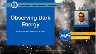 [14] Observing Dark Energy by Dr. Katarina (Dida) Markovic (JPL, Caltech)