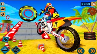 FEARLESS BEACH BIKE STUNTS RIDER GAME | Motorcycle Race Game - Bike Games 3D - Motor Bike Games screenshot 5