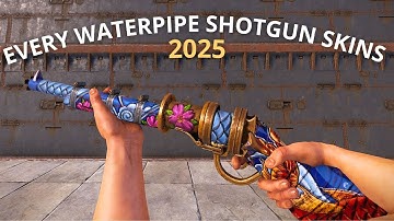 Rust Waterpipe Shotgun Skins 2025