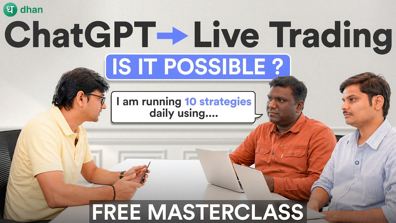 ChatGPT Built a Trading Strategy in Minutes! 😱 | Zero Coding Algo Trading with AI