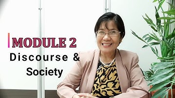 Module 2 - Discourse & Society