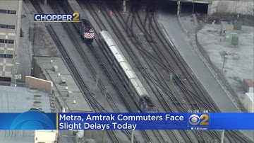 Metra, Amtrak Delays Continue After Train Derailment