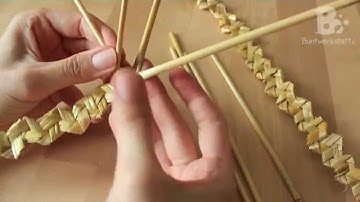 Straw / Wheat Weaving - Rustic Plait
