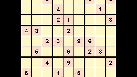 Self Solving Sudoku Guardian Hard 3980 animated - Hidden Pair