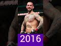 cm punk eveloution to 2006 to 2025 #wwe