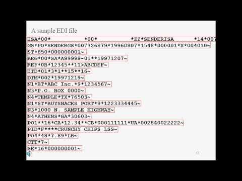 Video: Ce este formatul EDI x12?
