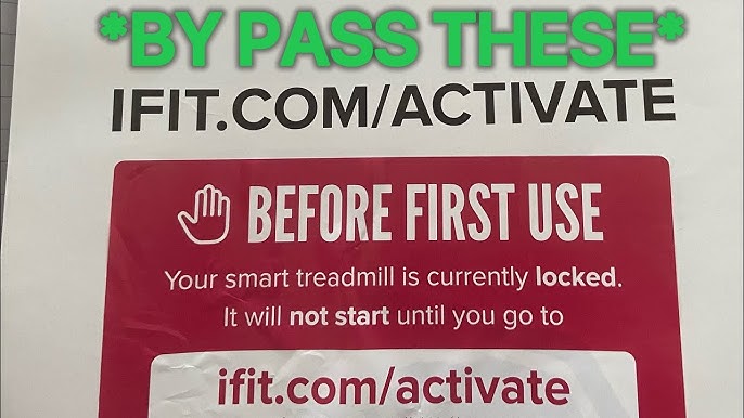 Applying iFIT Activation Codes 