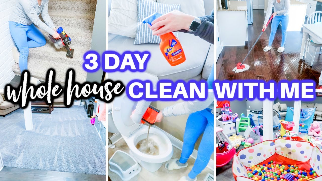 *EXTREME* WHOLE HOUSE CLEAN WITH ME 2021 | SPEED CLEANING MOTIVATION ...