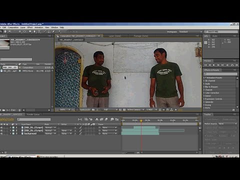 After Effects Tutorial - doppio ruolo - Come Fare Clone Yourself!