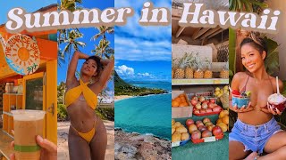 Summer Day In My life *HAWAII EDITION* || exploring North Shore, island tour & night out w/ friends!