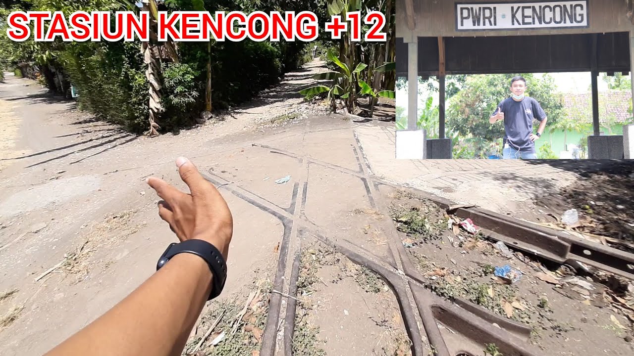 STASIUN KENCONG BUKAN KALENG KALENG ! STASIUNNYA GEDE LUR !